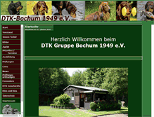 Tablet Screenshot of dtk-bochum1949.de